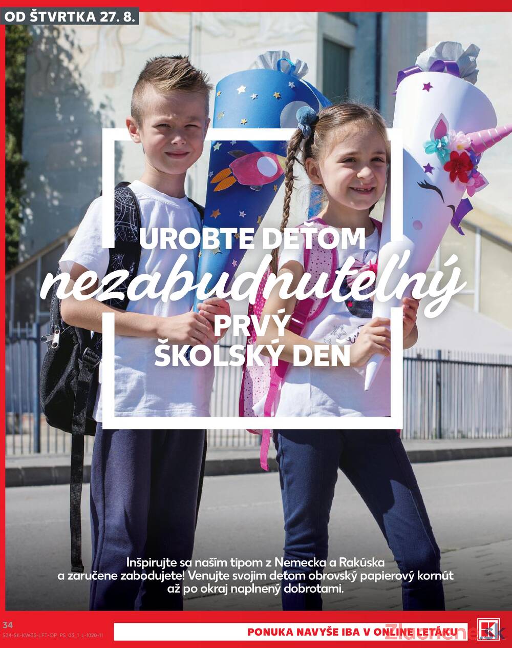 Kaufland 27.8. - 2.9. - Kaufland Púchov