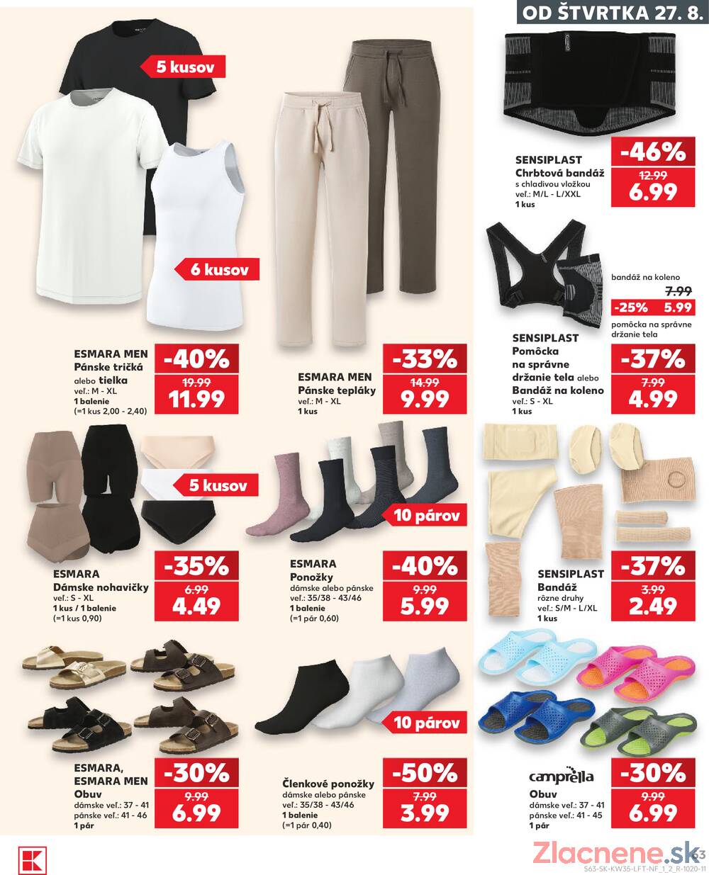 Kaufland 27.8. - 2.9. - Kaufland Poprad - Jiřího Wolkera