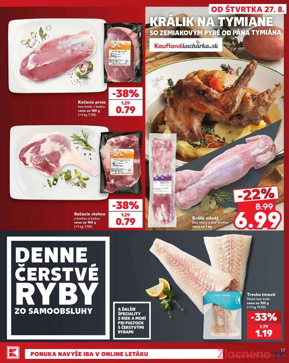 Kaufland 27.8. - 2.9. - Kaufland Veľký Meder