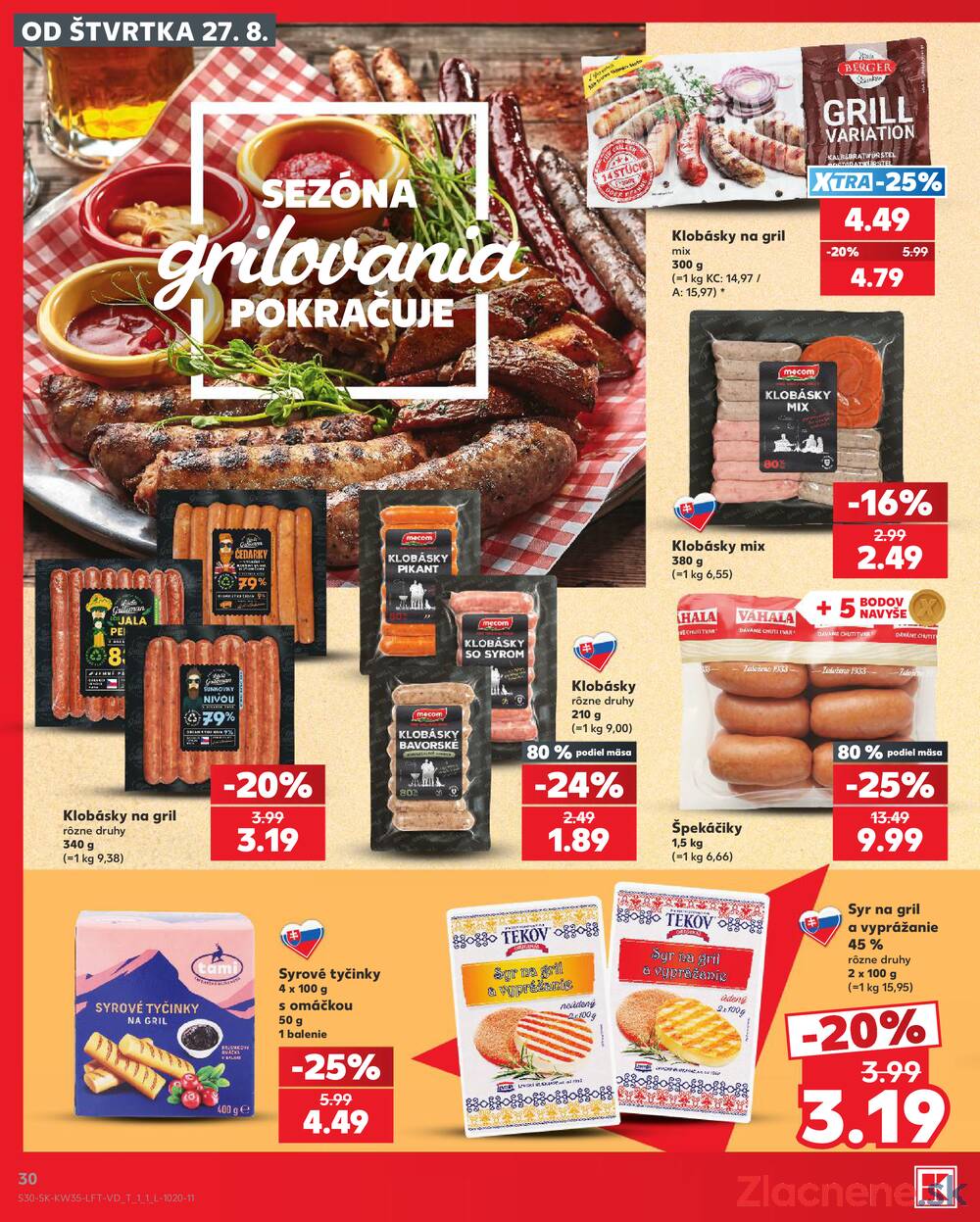 Kaufland 27.8. - 2.9. - Kaufland Piešťany