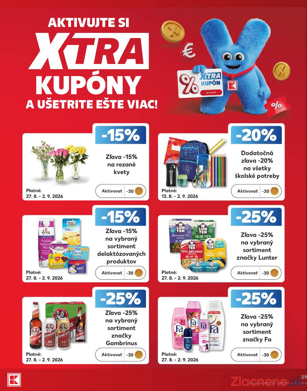 Kaufland 27.8. - 2.9. - Kaufland Piešťany