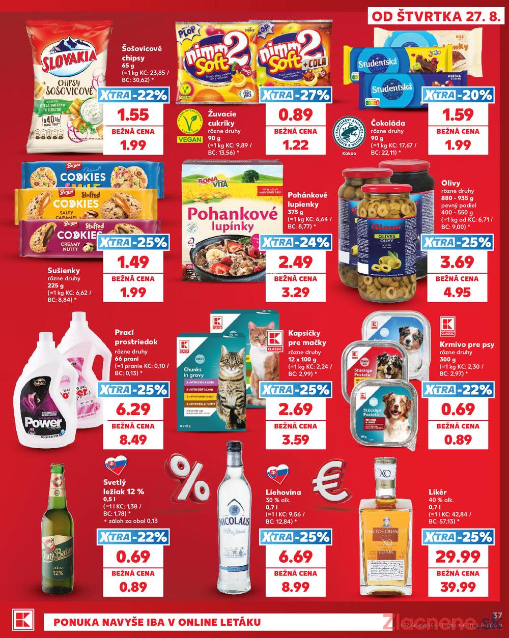 Kaufland 27.8. - 2.9. - Kaufland Malacky