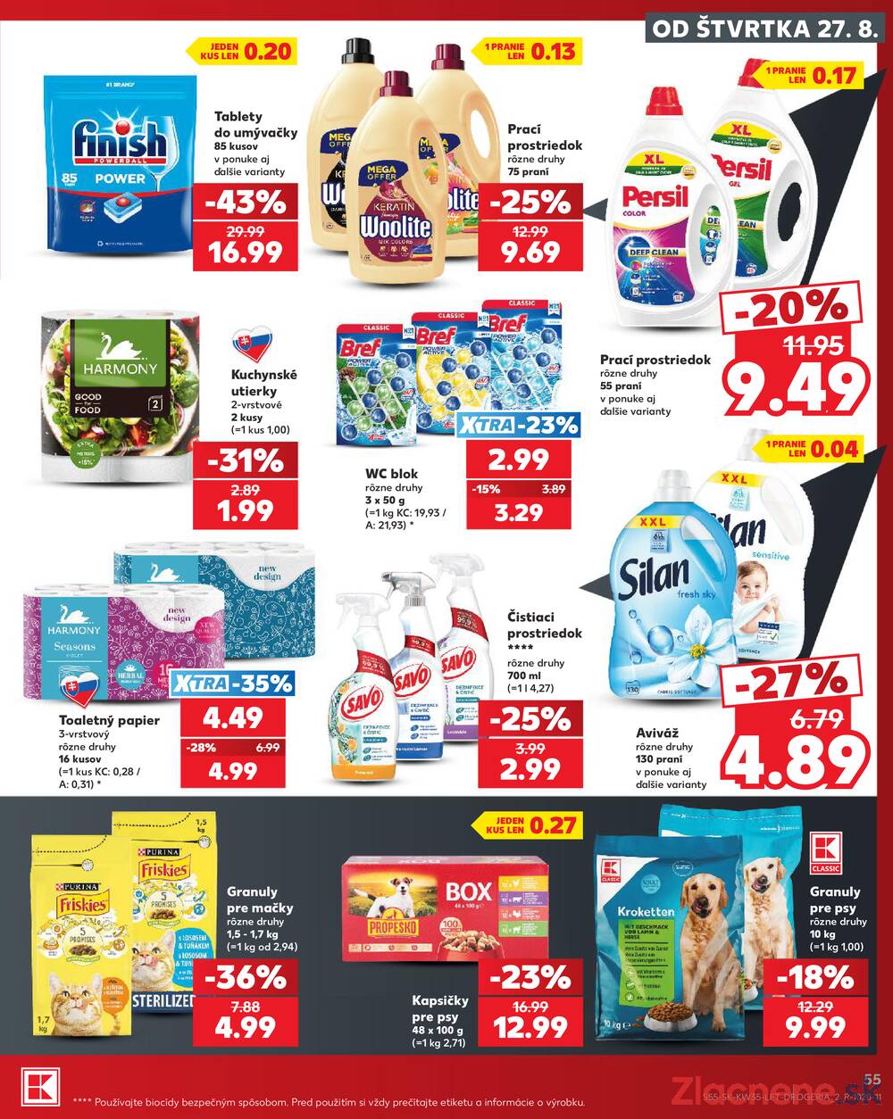 Kaufland 27.8. - 2.9. - Kaufland Malacky