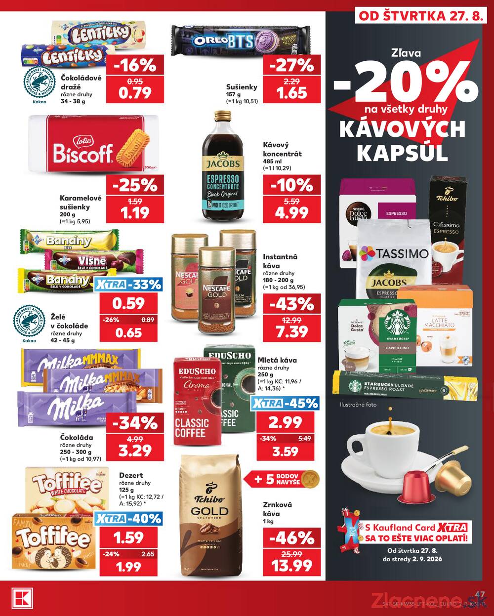 Kaufland 27.8. - 2.9. - Kaufland Senec