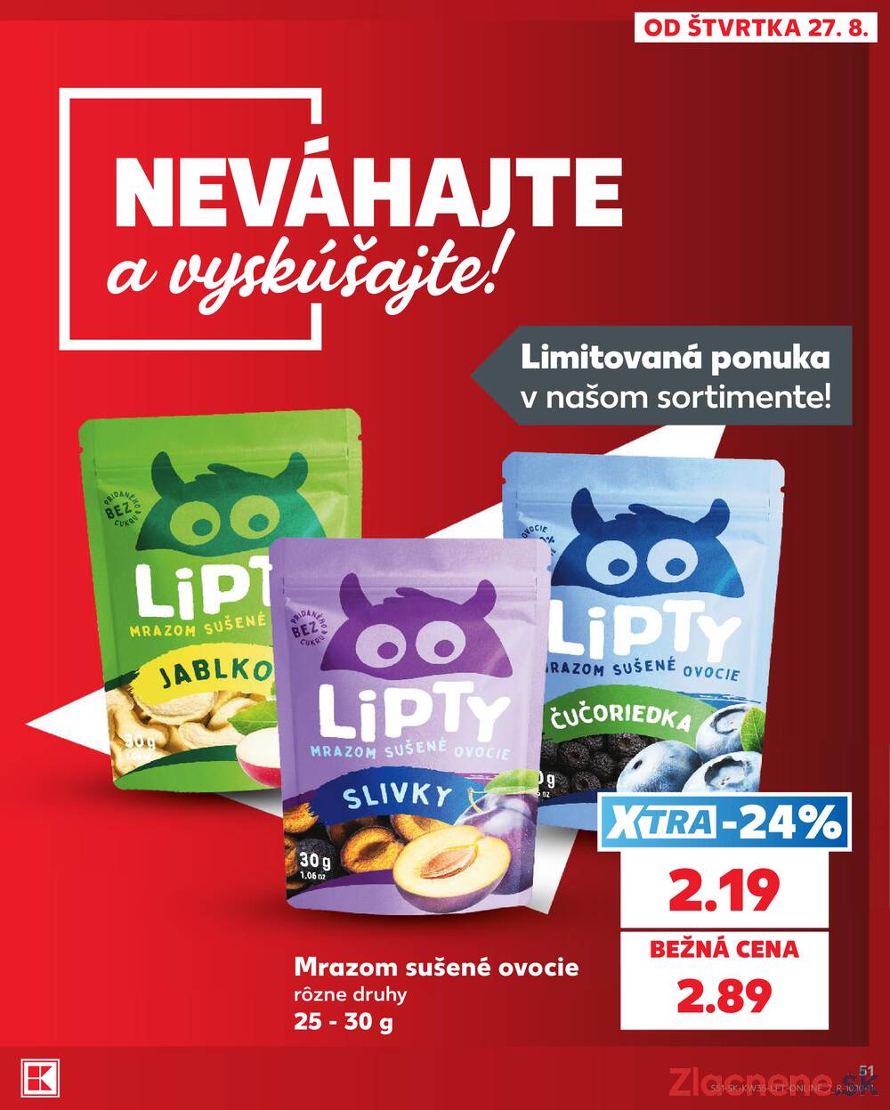 Kaufland 27.8. - 2.9. - Kaufland Senec
