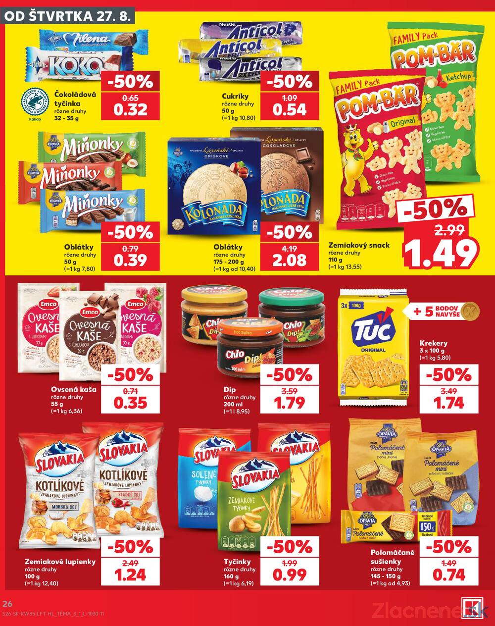 Kaufland 27.8. - 2.9. - Kaufland Bánovce nad Bebravou