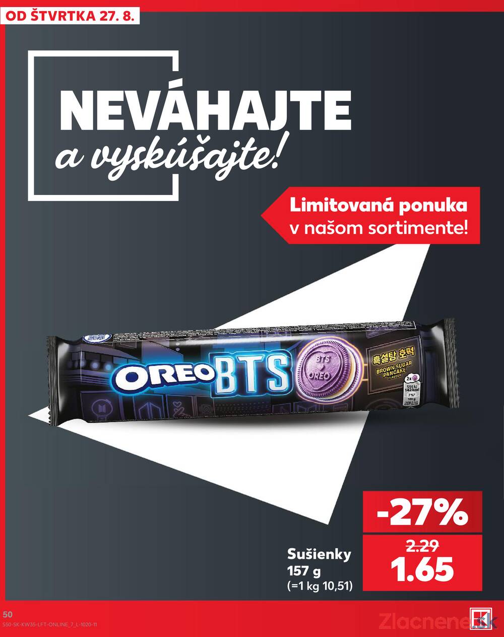 Kaufland 27.8. - 2.9. - Kaufland Bánovce nad Bebravou