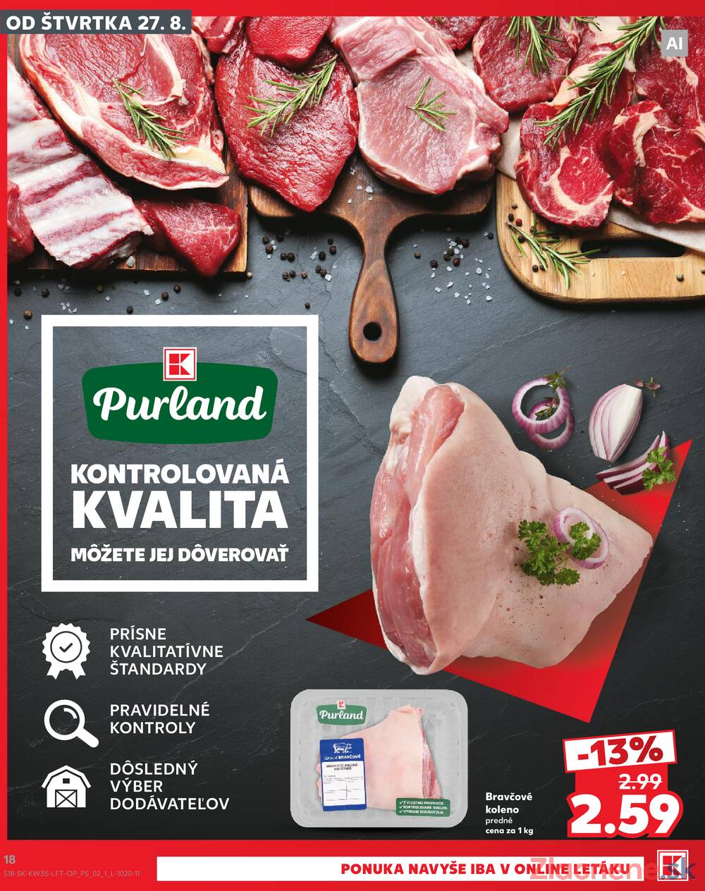 Kaufland 27.8. - 2.9. - Kaufland Bratislava - Petržalka