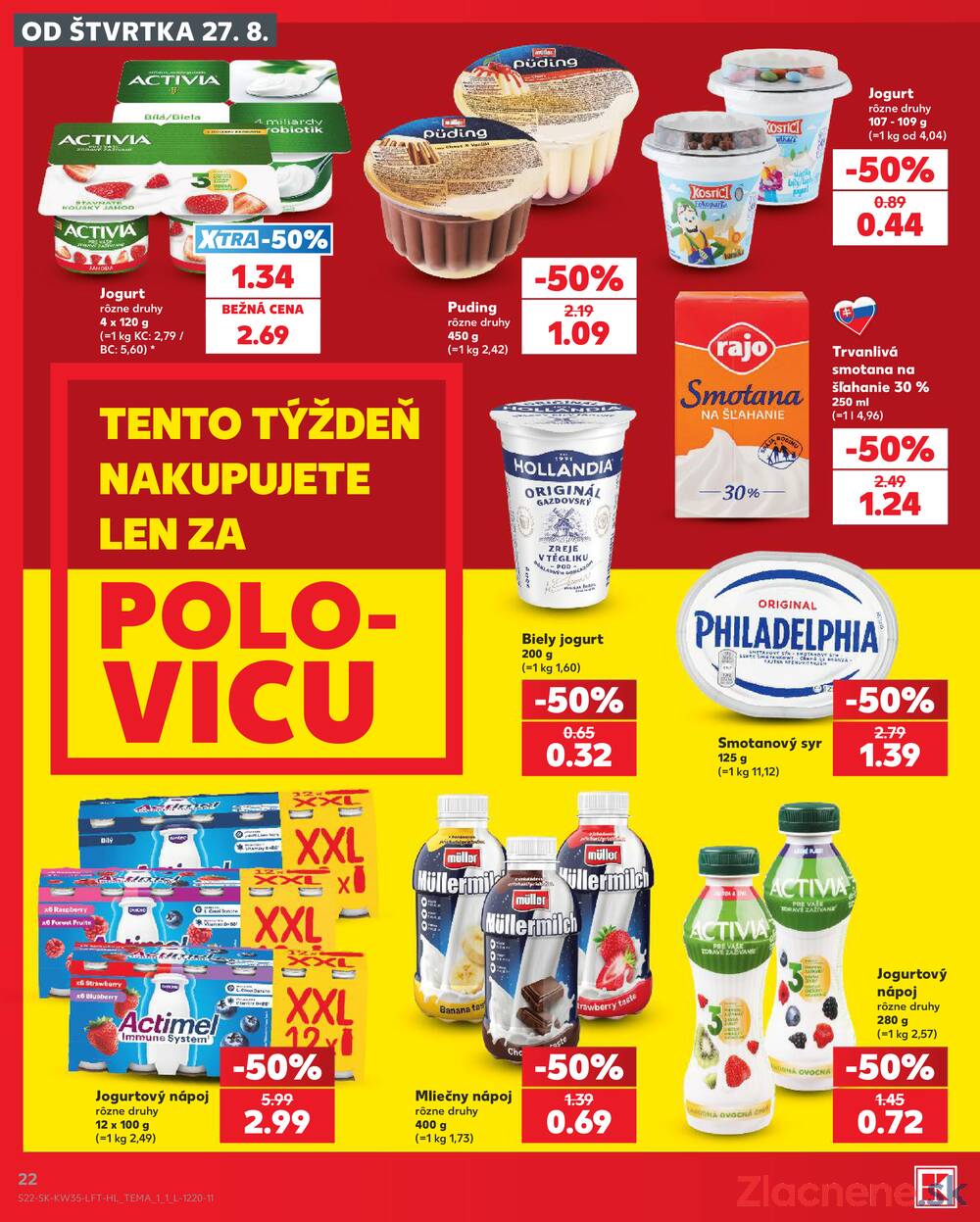 Kaufland 27.8. - 2.9. - Kaufland Bratislava - Petržalka