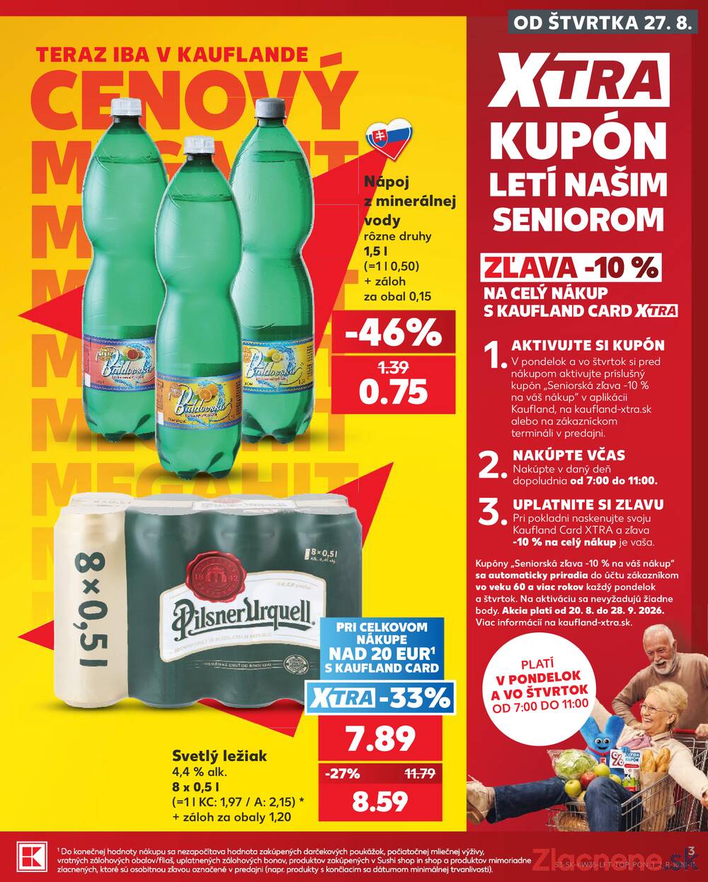 Kaufland 27.8. - 2.9. - Kaufland Trnava - Juh - Bratislavská