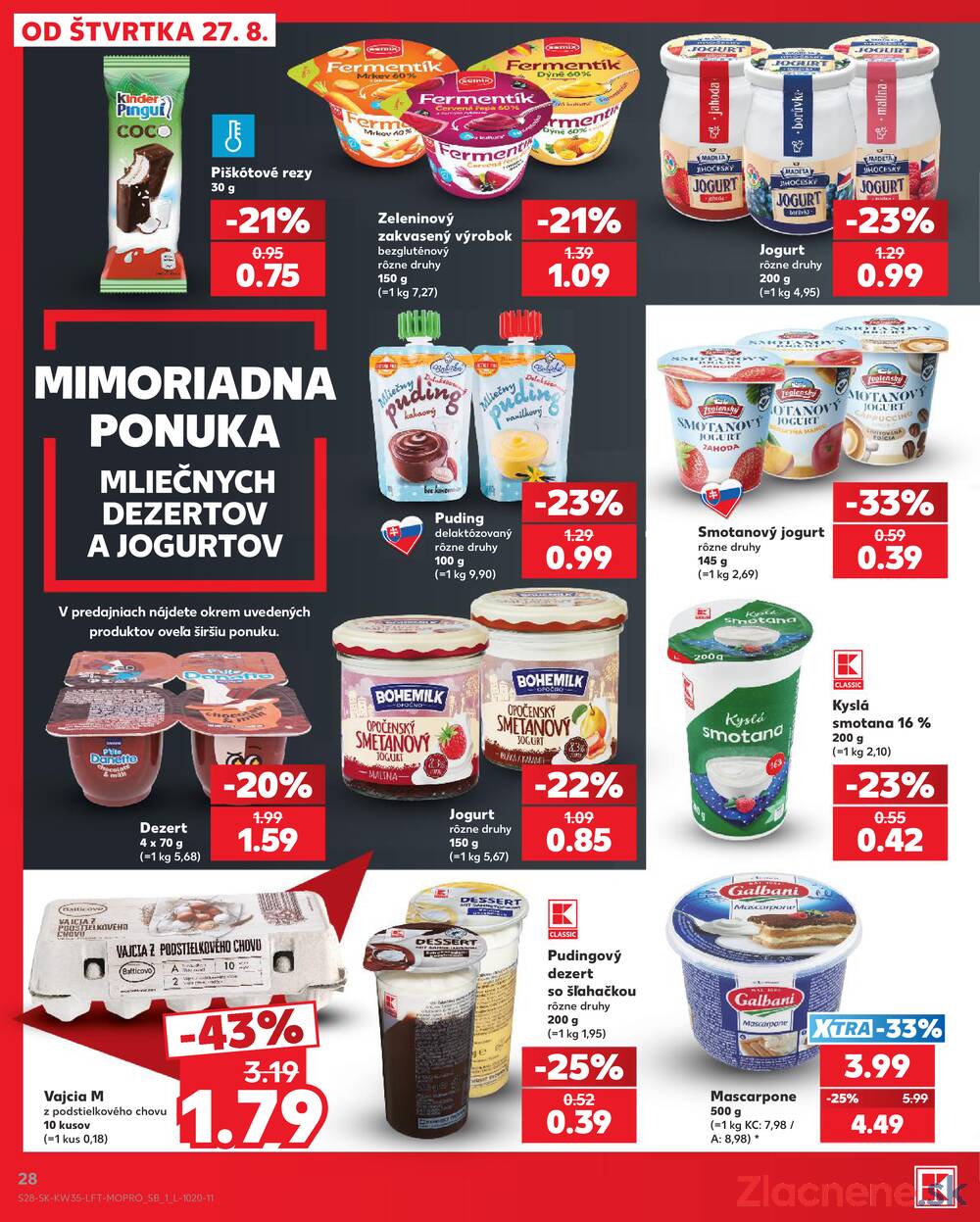 Kaufland 27.8. - 2.9. - Kaufland Trnava - Juh - Bratislavská