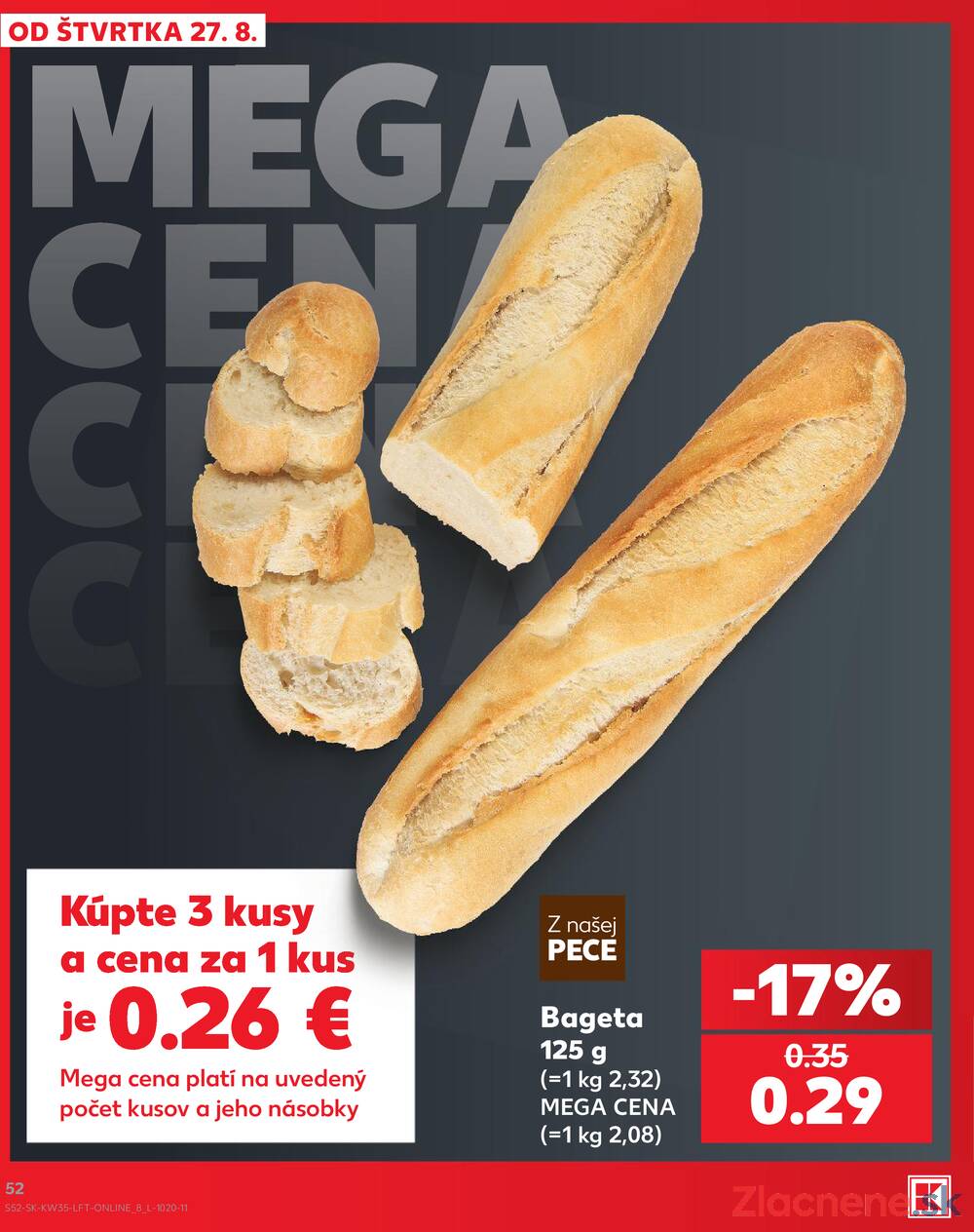 Kaufland 27.8. - 2.9. - Kaufland Trnava - Juh - Bratislavská