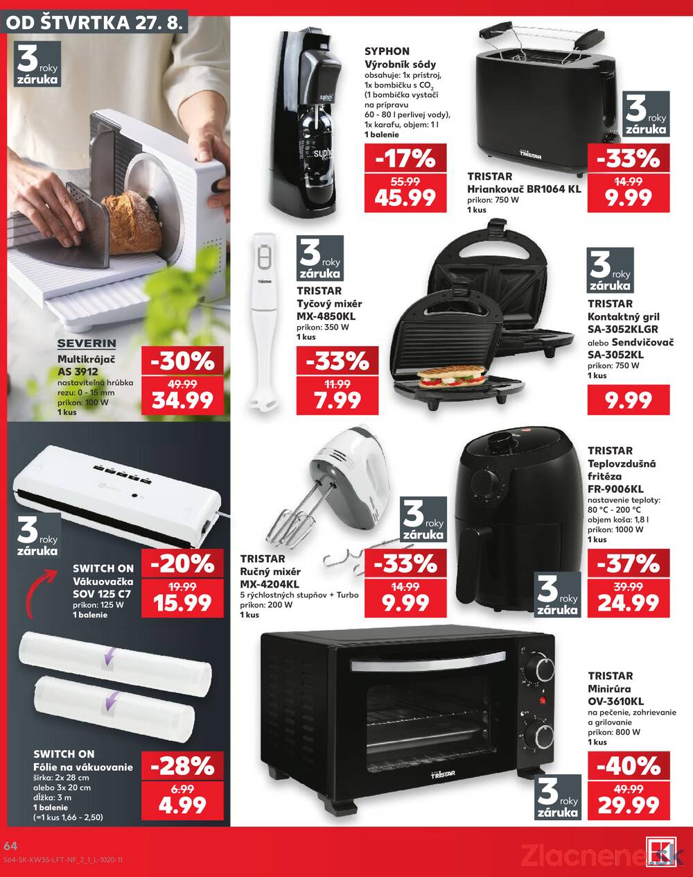 Kaufland 27.8. - 2.9. - Kaufland Trnava - Juh - Bratislavská