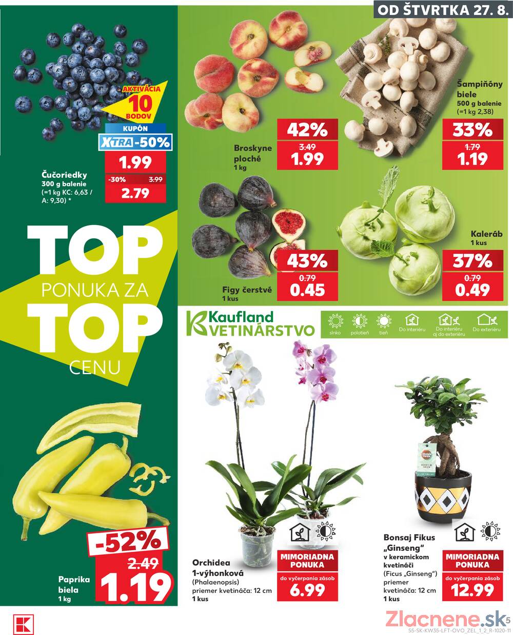 Kaufland 27.8. - 2.9. - Kaufland Trnava - Nová ul.
