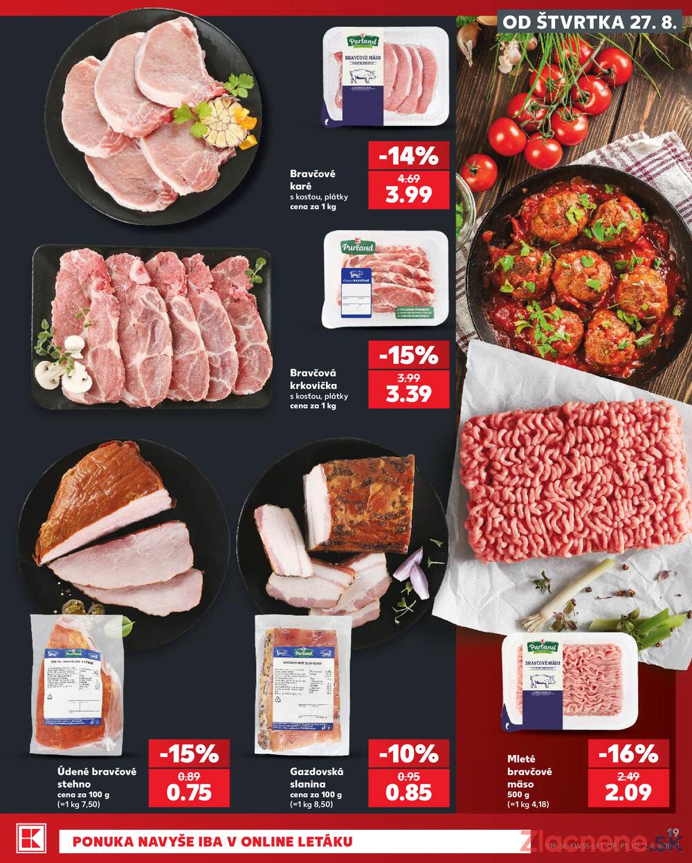 Kaufland 27.8. - 2.9. - Kaufland Bratislava - Avion (Ivanská cesta)