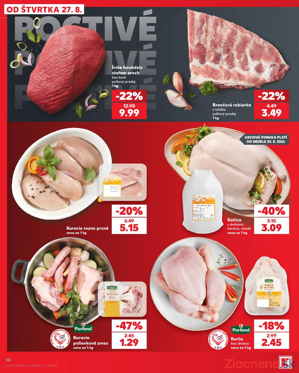 Kaufland 27.8. - 2.9. - Kaufland Liptovský Mikuláš
