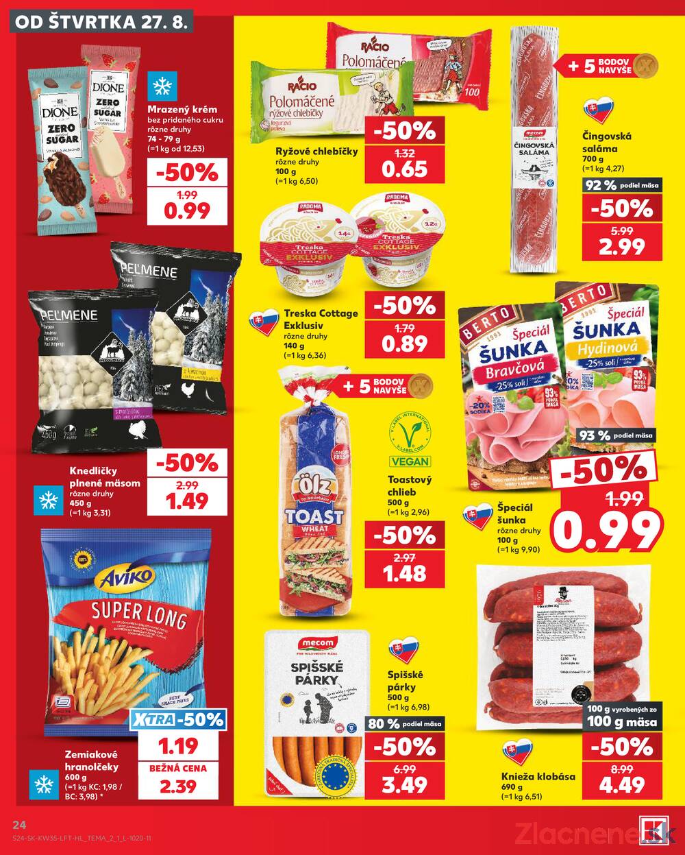 Kaufland 27.8. - 2.9. - Kaufland Košice-Pri hati
