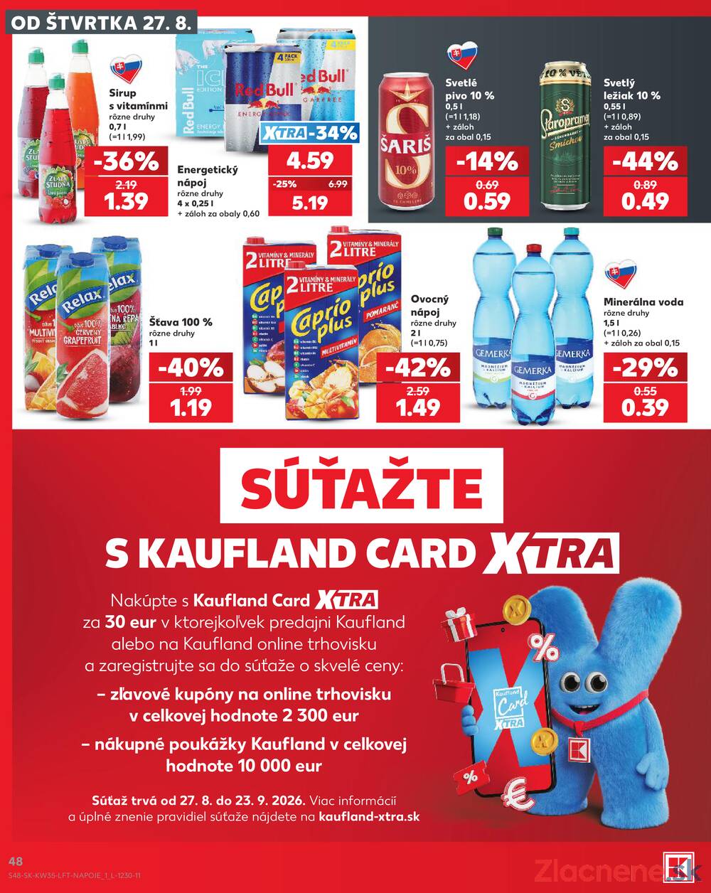 Kaufland 27.8. - 2.9. - Kaufland Považská Bystrica - Centrum
