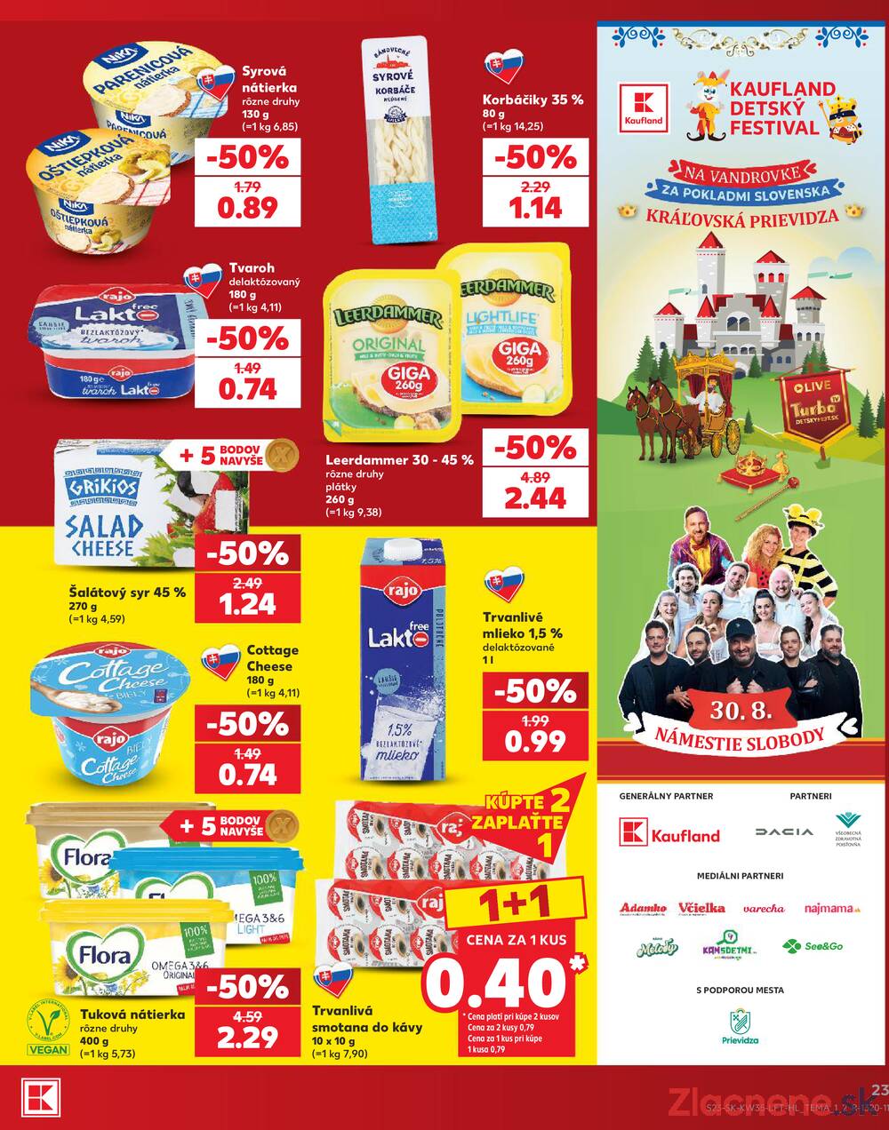Kaufland 27.8. - 2.9. - Kaufland Žilina