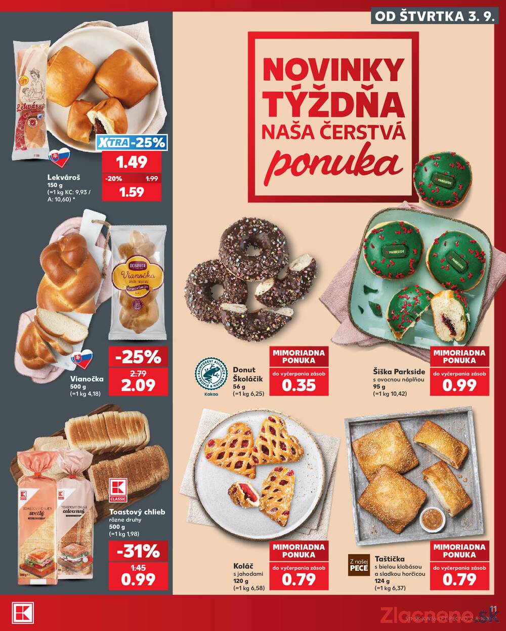Kaufland 3.9. - 9.9. - Kaufland Detva