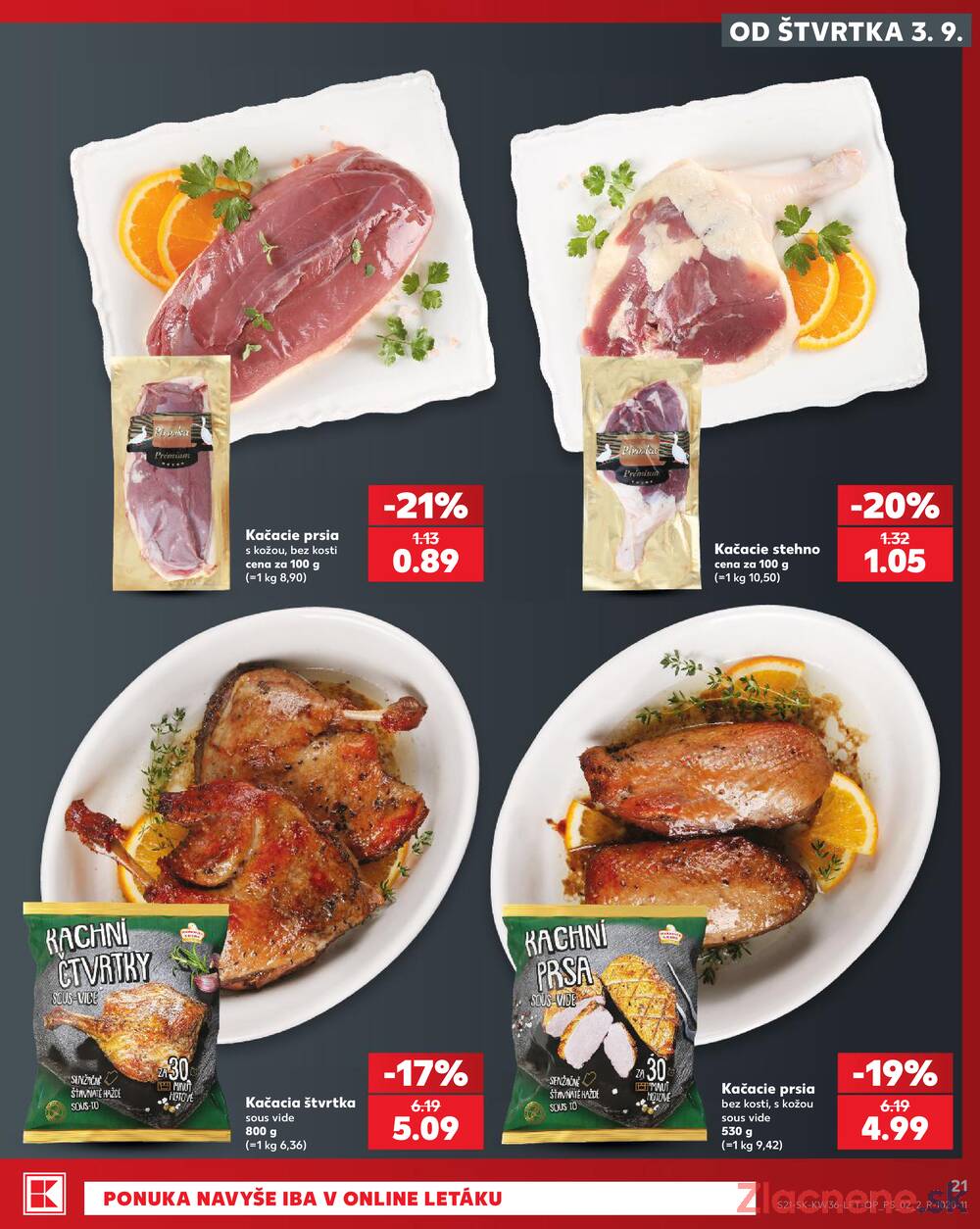 Kaufland 3.9. - 9.9. - Kaufland Bytča