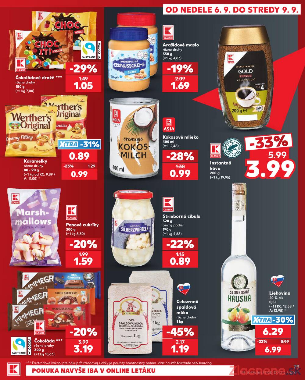 Kaufland 3.9. - 9.9. - Kaufland Bytča