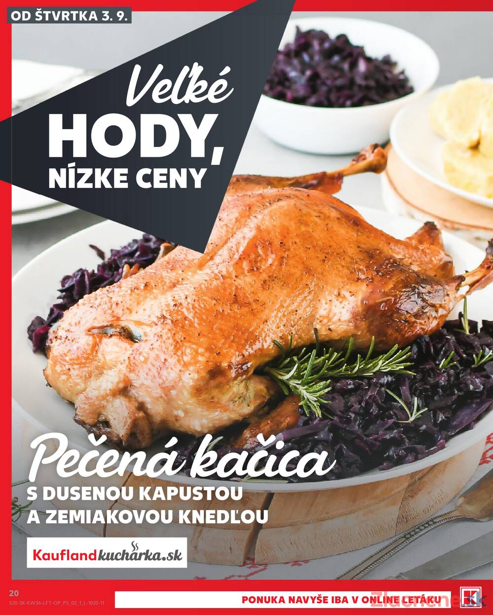 Kaufland 3.9. - 9.9. - Kaufland Bardejov