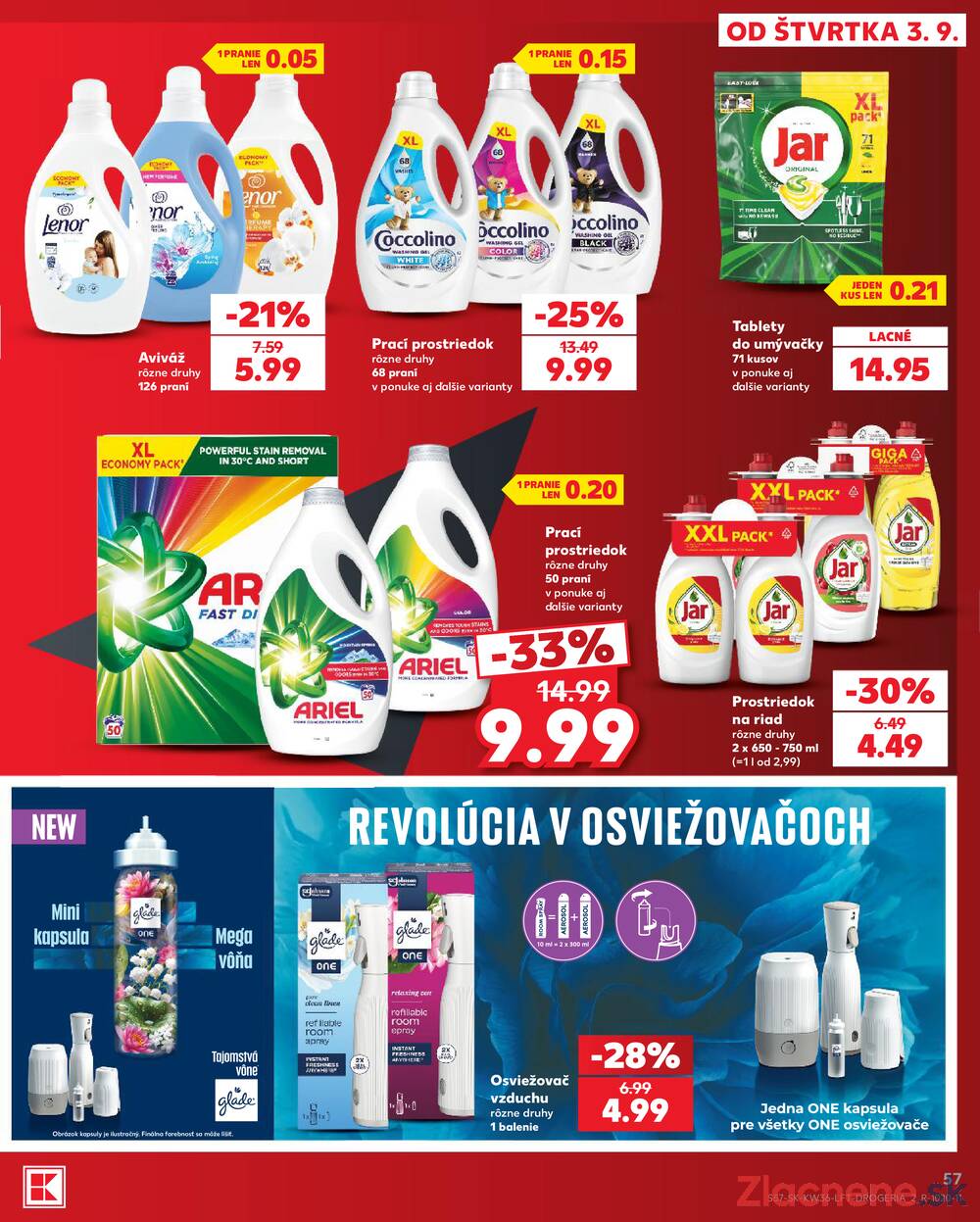 Kaufland 3.9. - 9.9. - Kaufland Poprad - Jiřího Wolkera