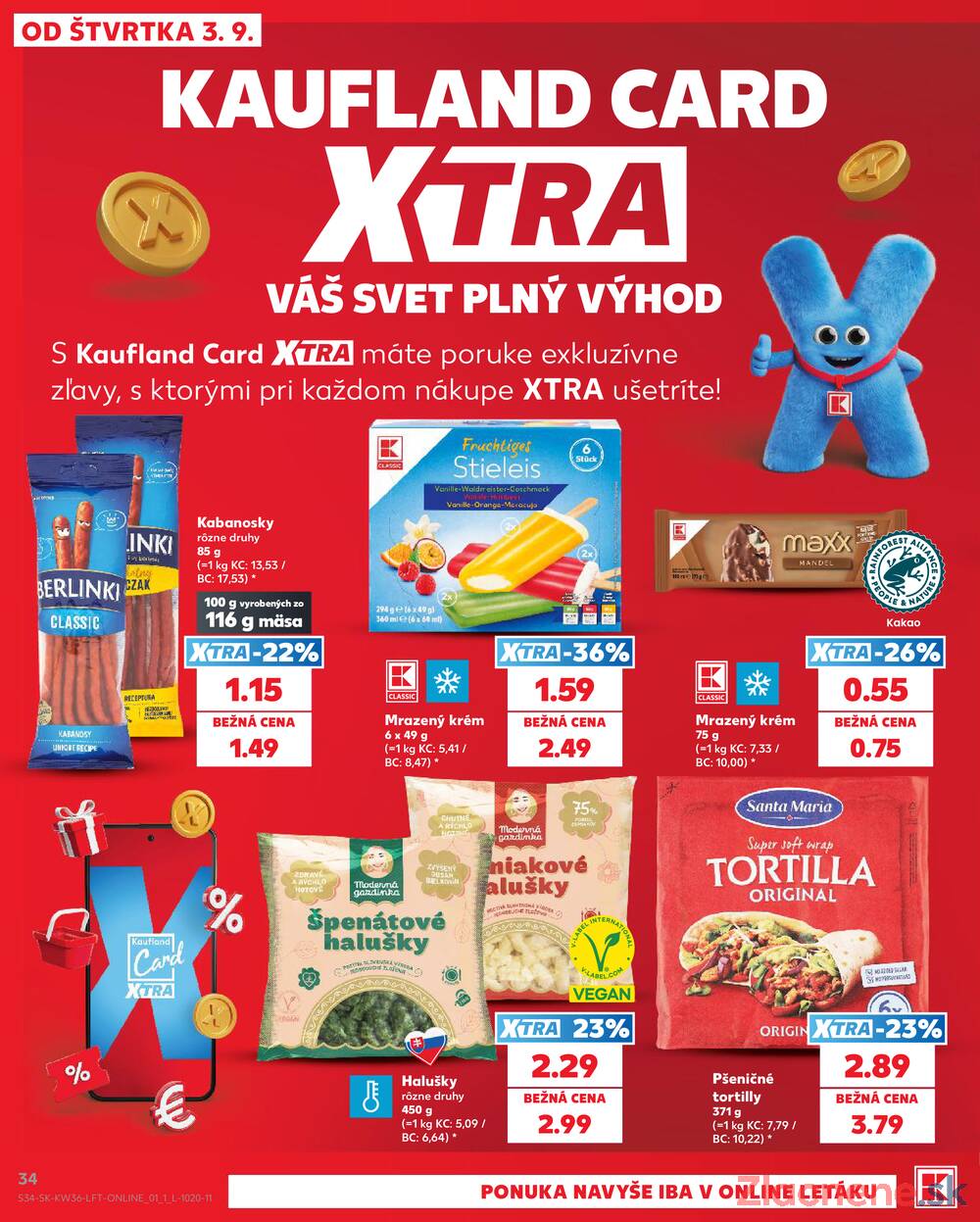 Kaufland 3.9. - 9.9. - Kaufland Piešťany