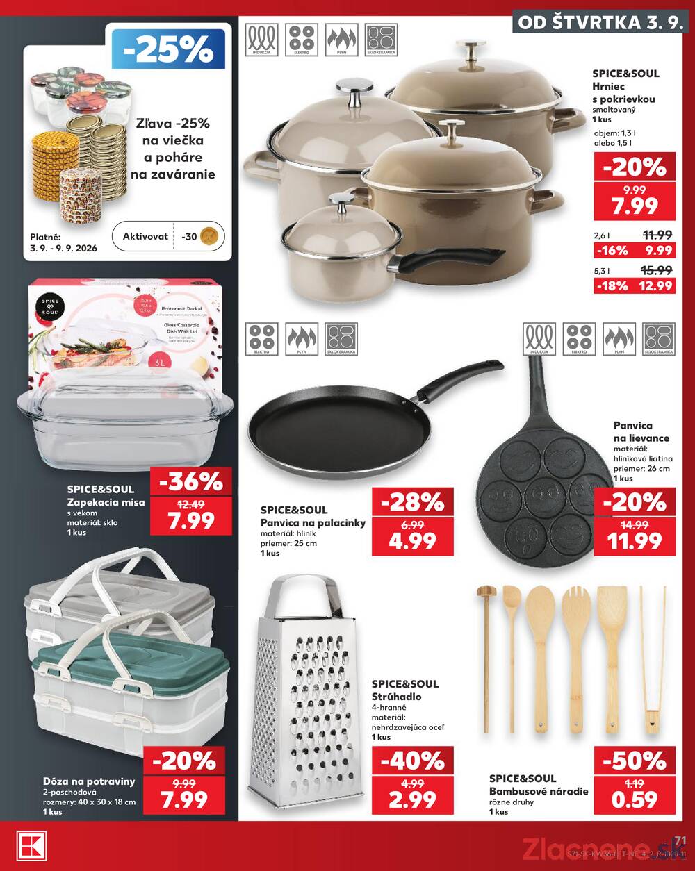 Kaufland 3.9. - 9.9. - Kaufland Piešťany