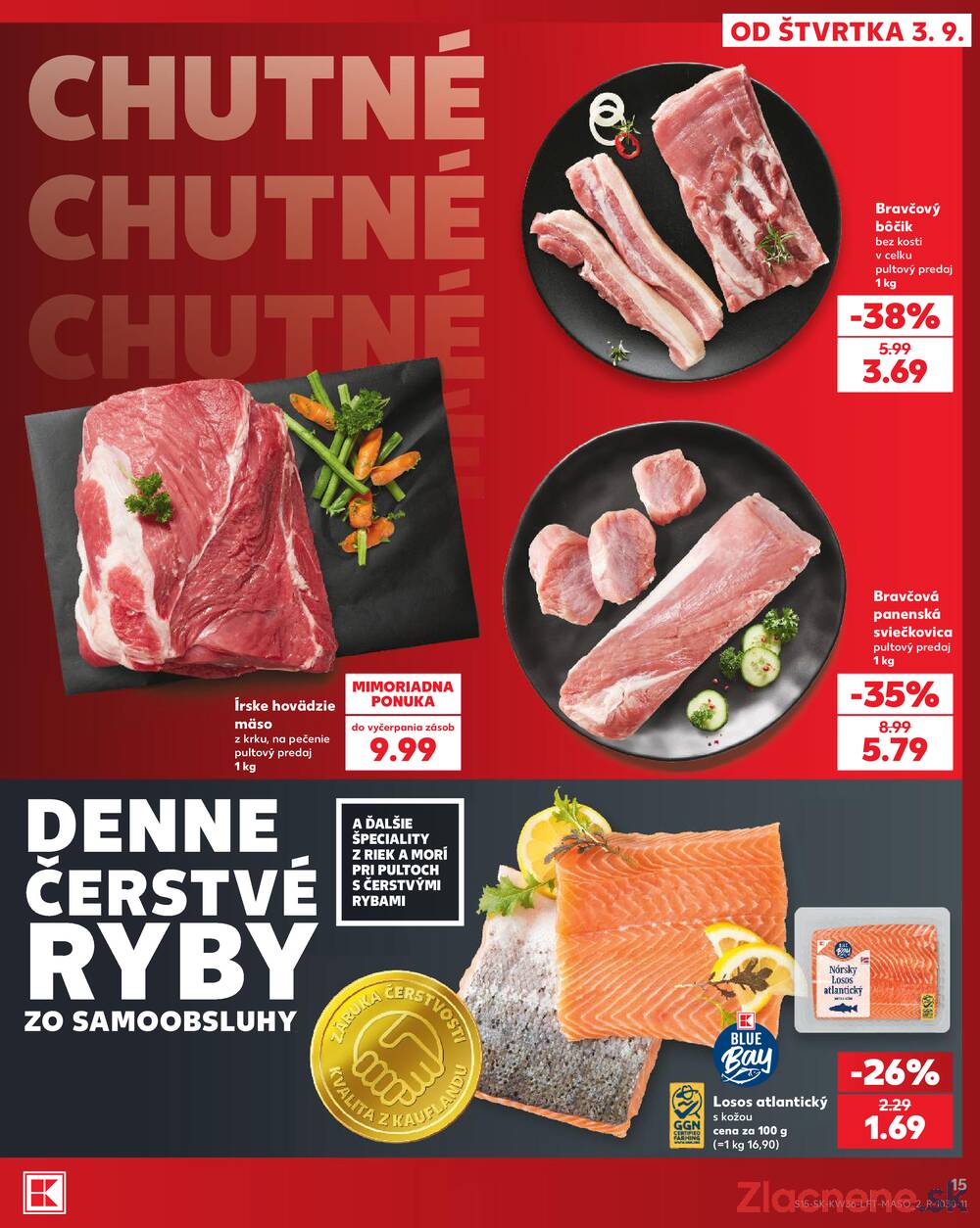 Kaufland 3.9. - 9.9. - Kaufland Trnava - Juh - Bratislavská