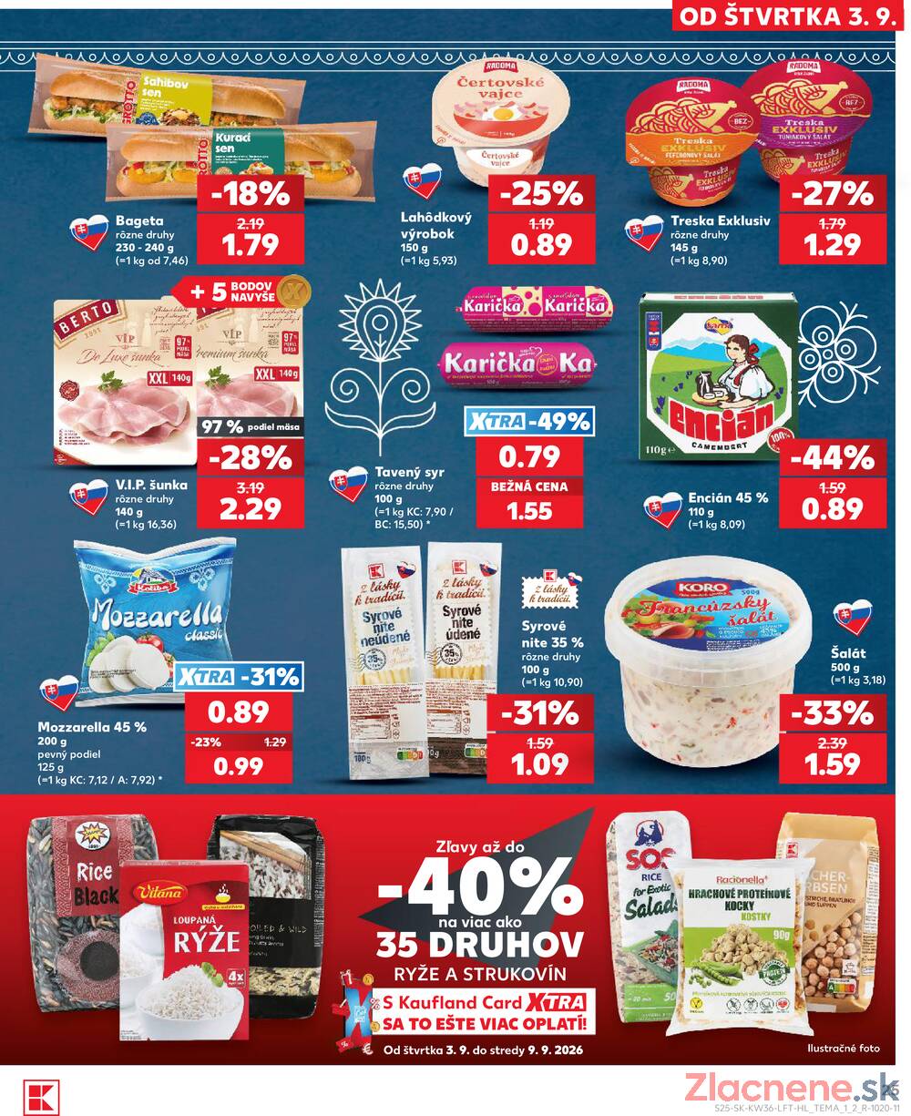 Kaufland 3.9. - 9.9. - Kaufland Trnava - Juh - Bratislavská
