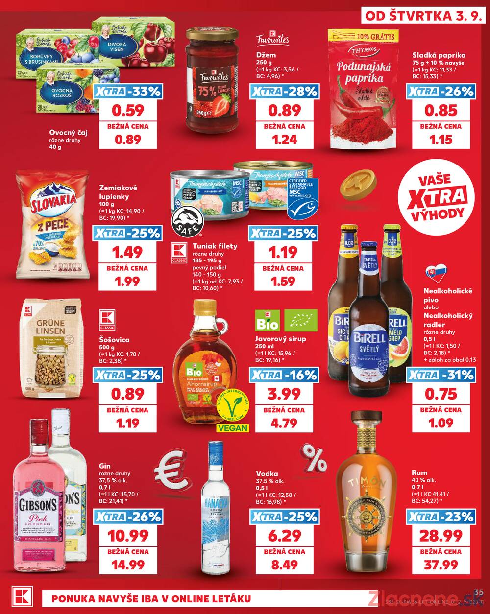 Kaufland 3.9. - 9.9. - Kaufland Trnava - Juh - Bratislavská