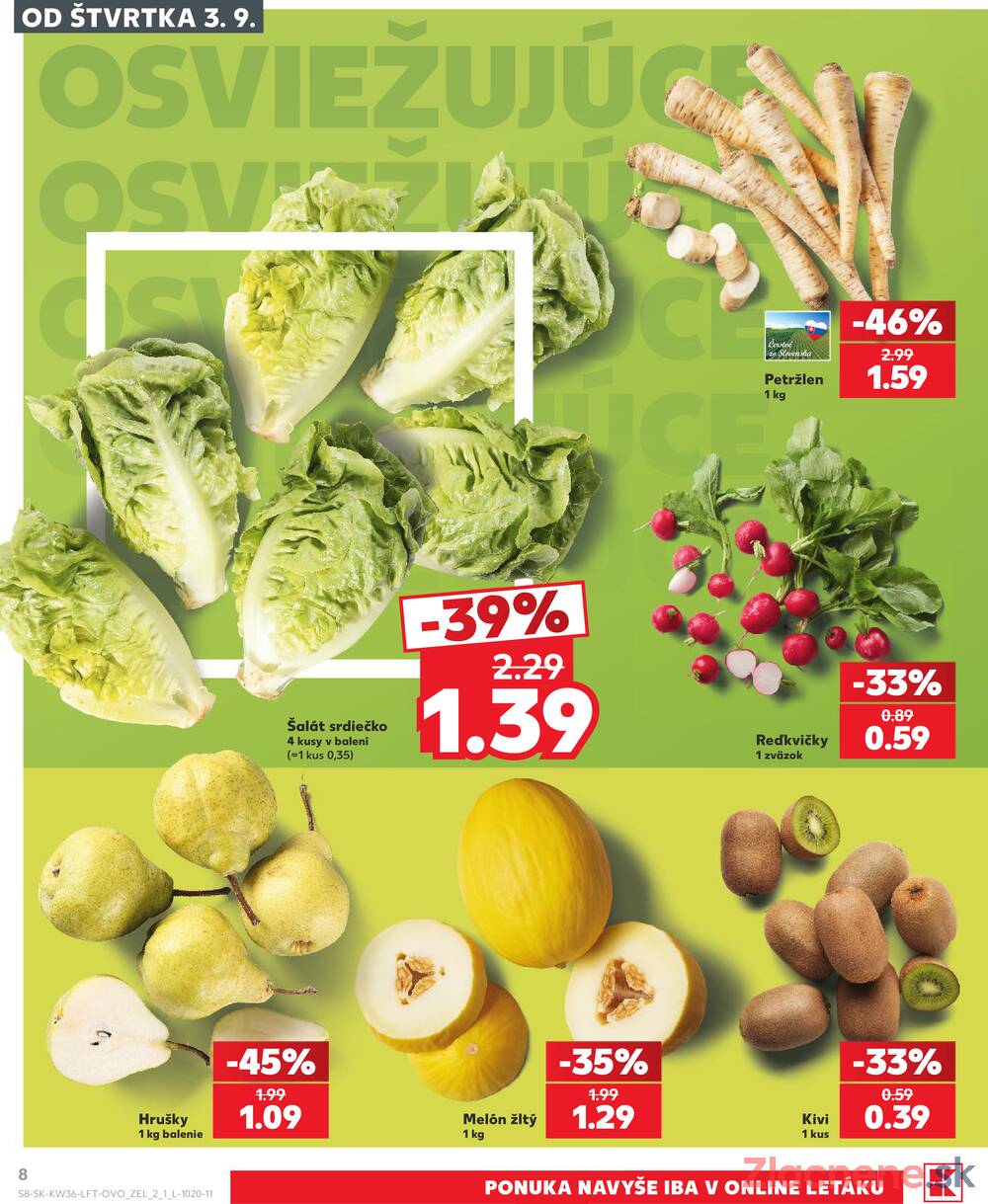 Kaufland 3.9. - 9.9. - Kaufland Trnava - Nová ul.