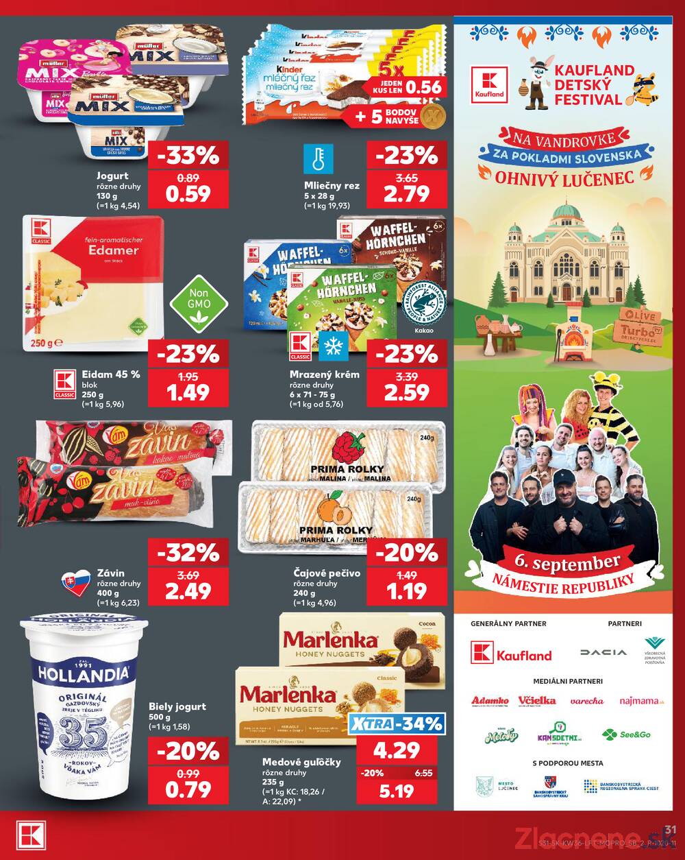 Kaufland 3.9. - 9.9. - Kaufland Trnava - Nová ul.