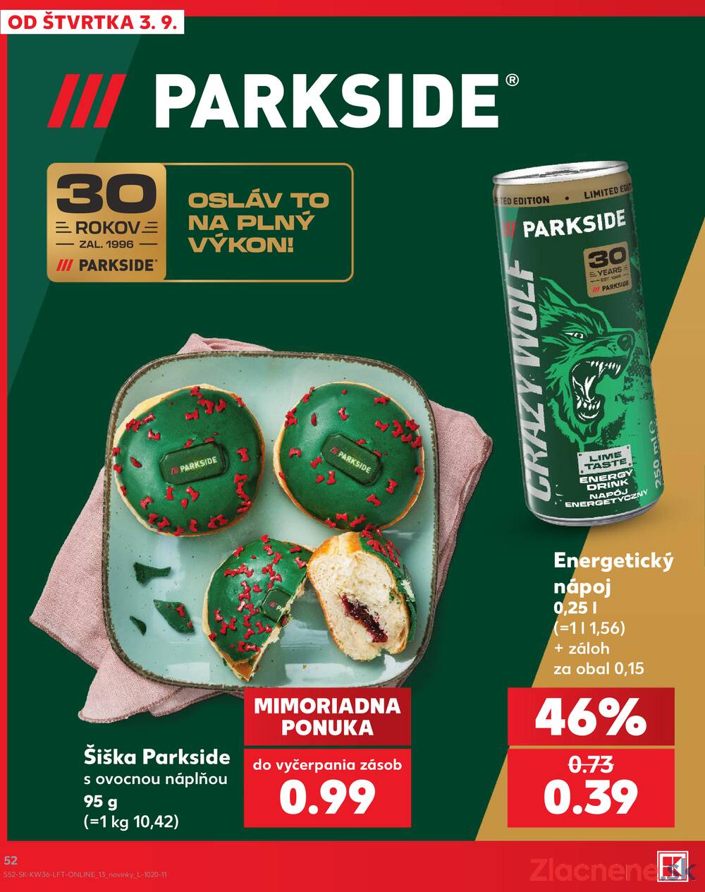 Kaufland 3.9. - 9.9. - Kaufland Trnava - Nová ul.