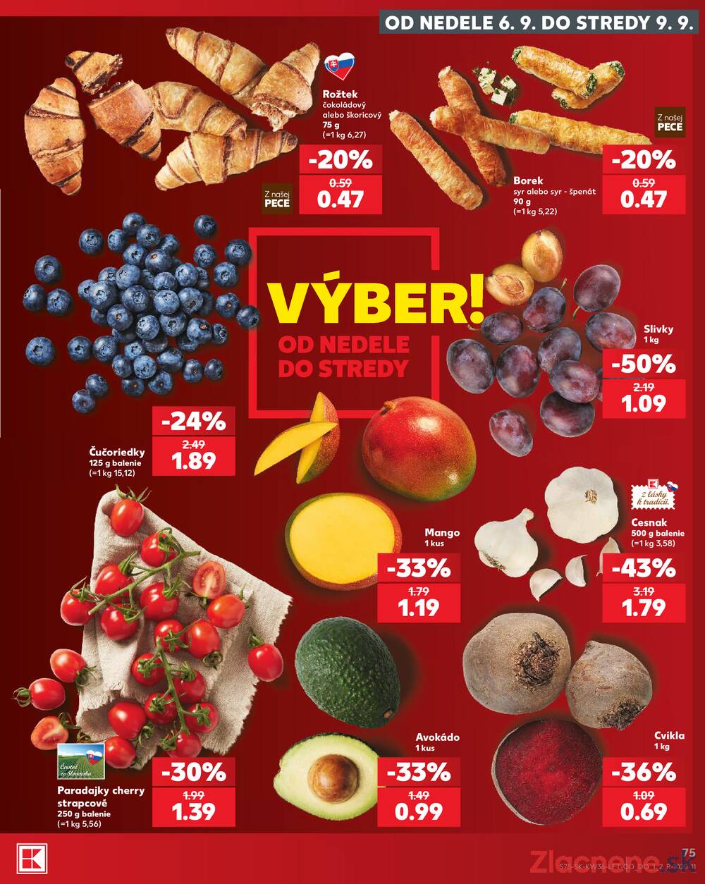 Kaufland 3.9. - 9.9. - Kaufland Trnava - Nová ul.