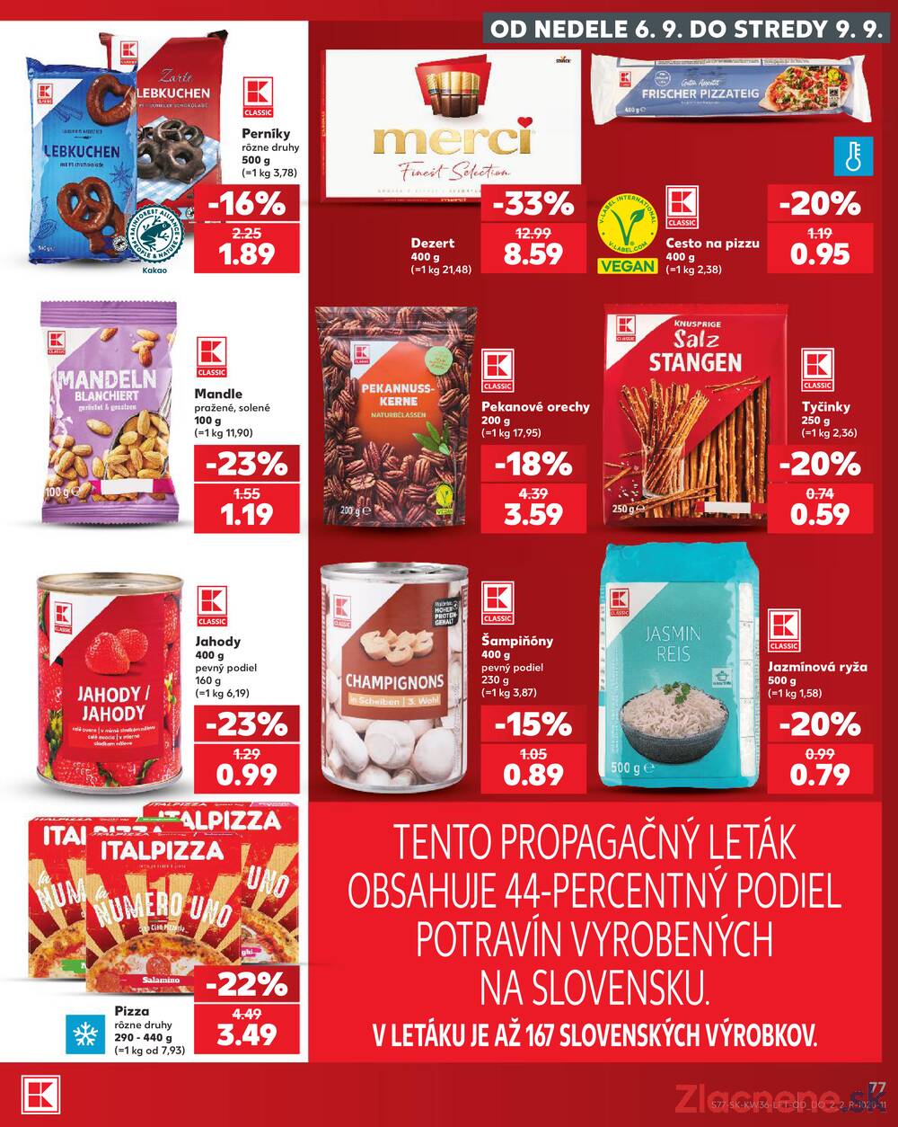 Kaufland 3.9. - 9.9. - Kaufland Trnava - Nová ul.