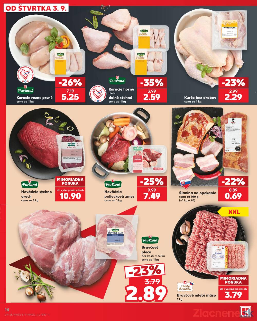 Kaufland 3.9. - 9.9. - Kaufland Liptovský Mikuláš