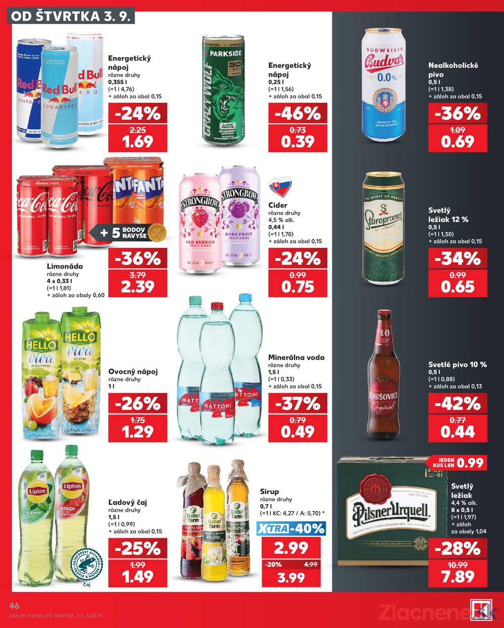 Kaufland 3.9. - 9.9. - Kaufland Liptovský Mikuláš