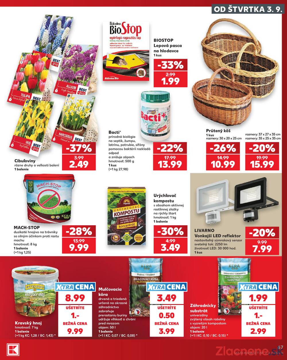 Kaufland 3.9. - 9.9. - Kaufland Žiar nad Hronom