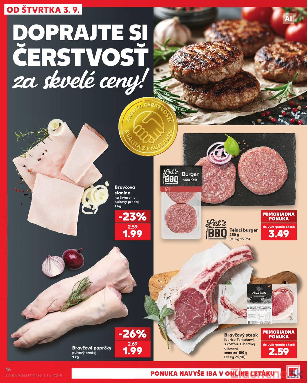 Kaufland 3.9. - 9.9. - Kaufland Považská Bystrica - Centrum