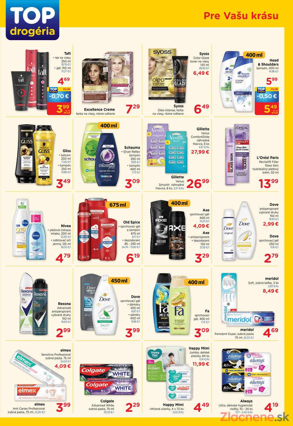 Leták TOP drogerie - TOP drogerie do 16.9. - strana 3 Leták TOP drogerie - TOP drogerie do 16.9. - strana 3
