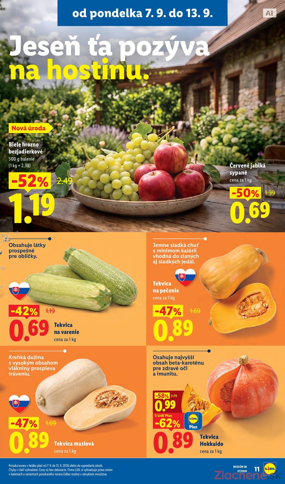 Lidl 7.9. - 13.9.