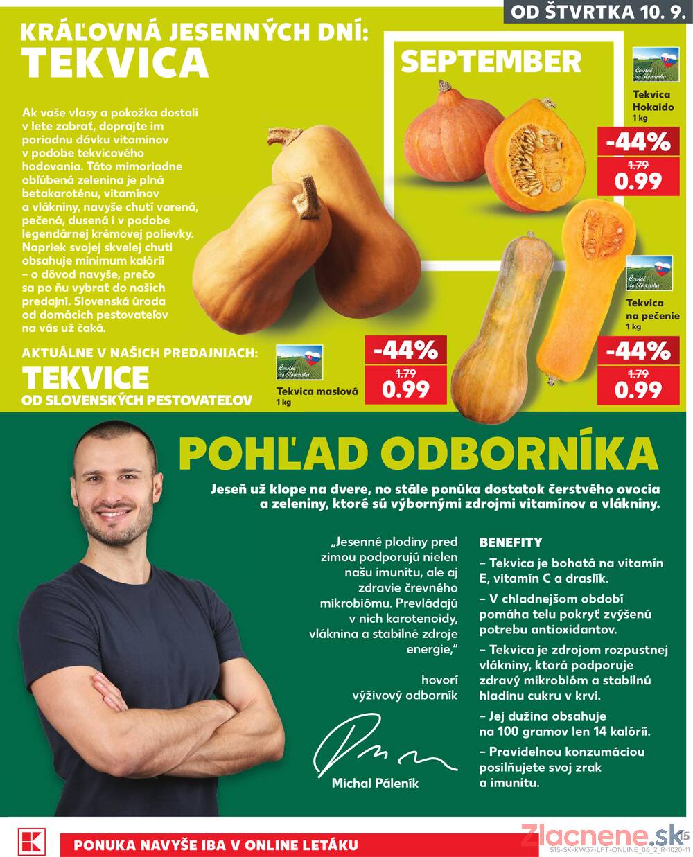 Kaufland 10.9. - 16.9. - Kaufland Detva