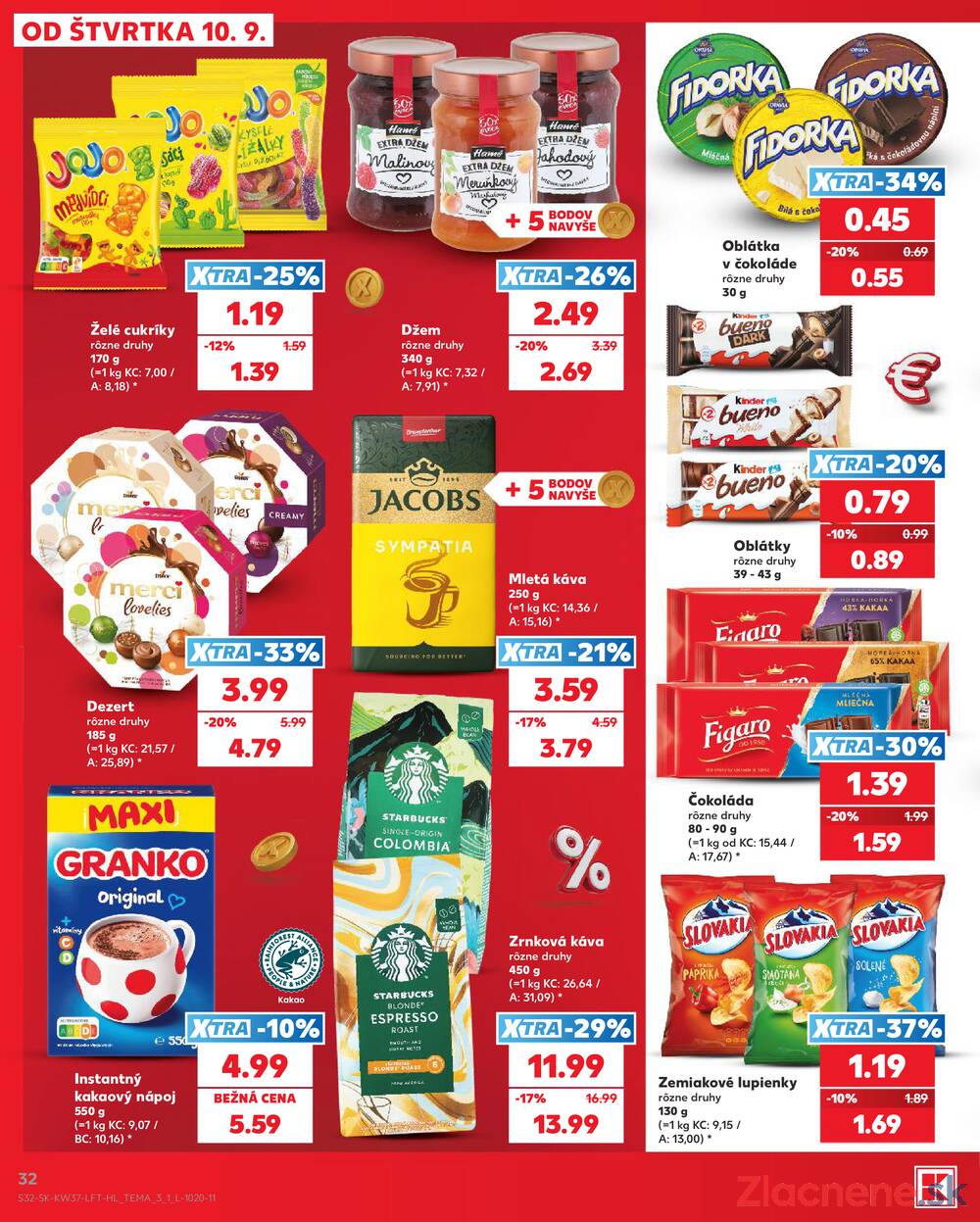 Kaufland 10.9. - 16.9. - Kaufland Sabinov