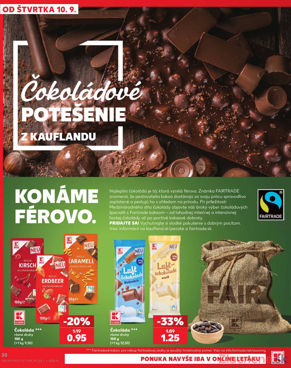 Kaufland 10.9. - 16.9. - Kaufland Sabinov