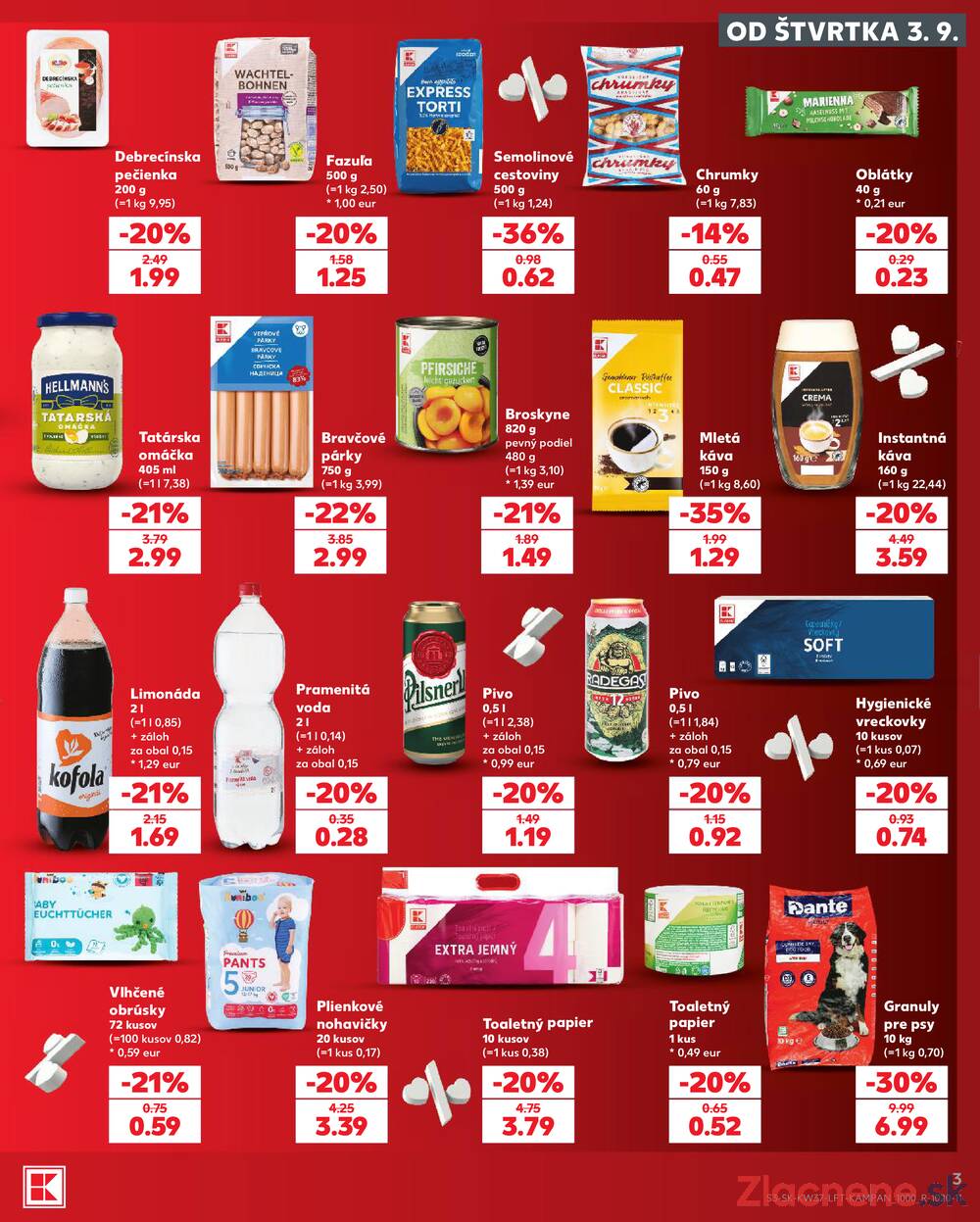 Kaufland 10.9. - 16.9. - Kaufland Rožňava