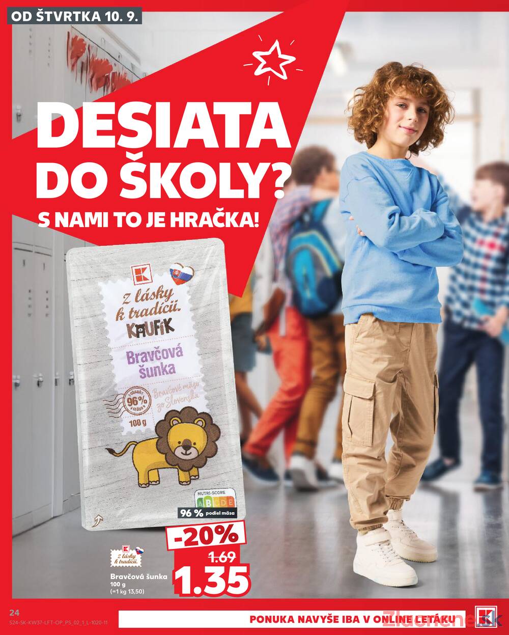 Kaufland 10.9. - 16.9. - Kaufland Rožňava