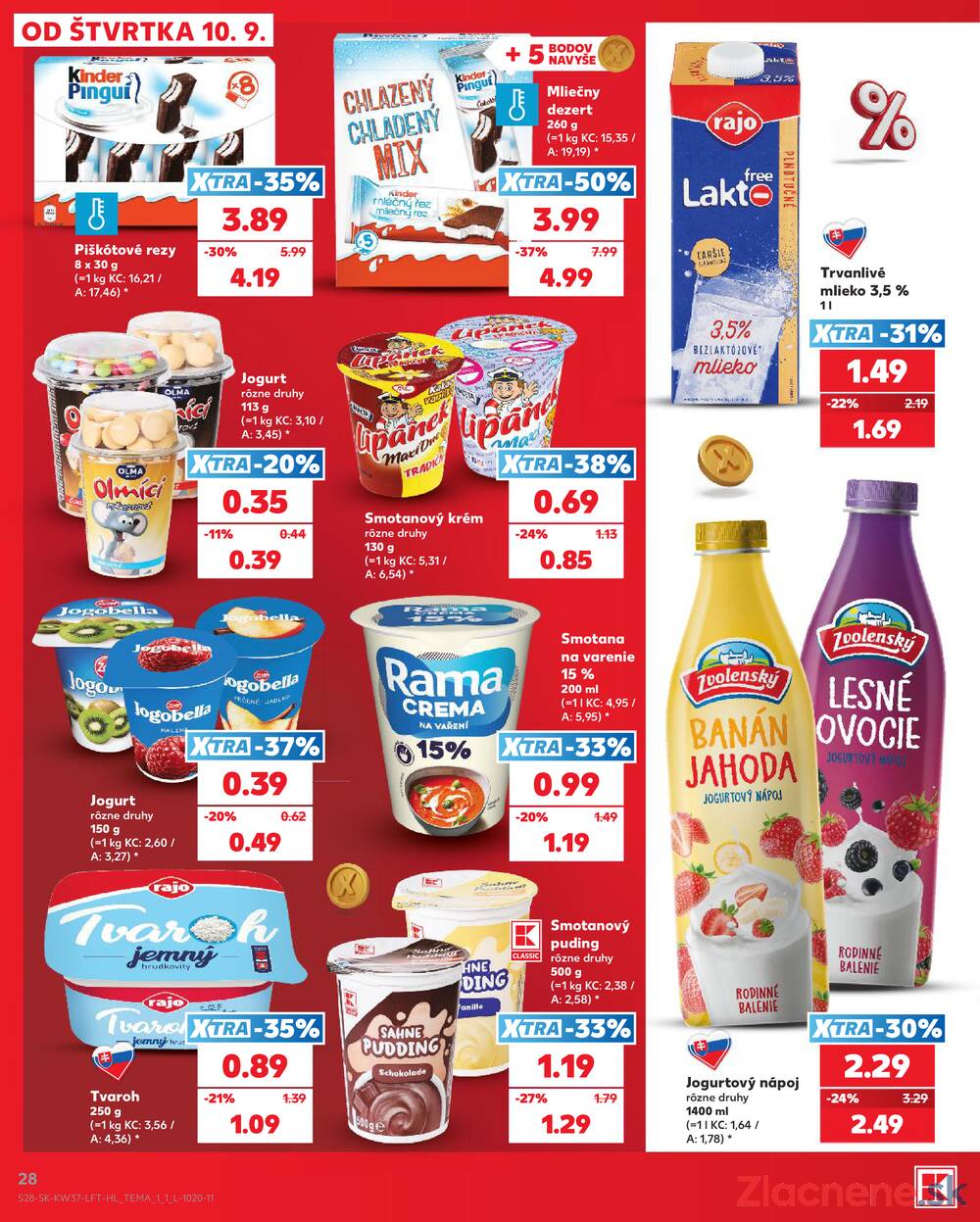 Kaufland 10.9. - 16.9. - Kaufland Prievidza